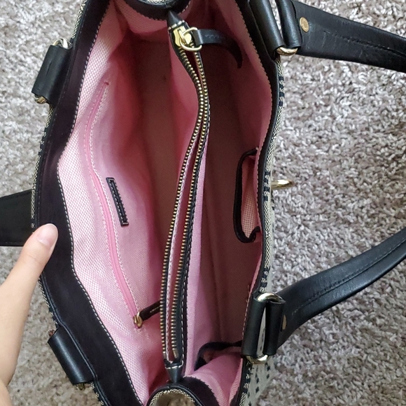 Dooney & Bourke Monogram Satchel - Picture 3 of 3